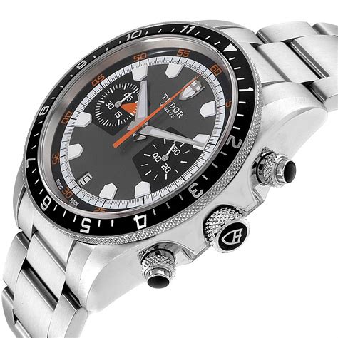 Tudor Heritage Chronograph Automatic Black Dial Men's Watch 